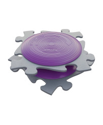 WOOPIE Orthopedic Sensory Mat Magic Rotating Disc 2 pcs. - Violet colour