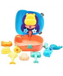 WOOPIE Sand Set 3in1 Suitcase Hippopotamus + Water Toy