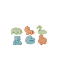 WOOPIE GREEN Sand Set with Toy Car 10 pcs. BIODEGRADABLE ORGANIC MATERIAL
