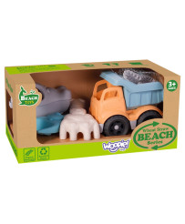 WOOPIE Sand Set with Toy Car 7 pcs. BIODEGRADABLE ORGANIC MATERIAL