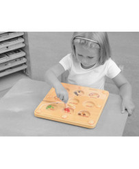 Kas pievilcēs izglītības magnētisko taustiņu spēli Masterkidz Montessori