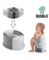 Buubla Foldable Potty Iron Grey