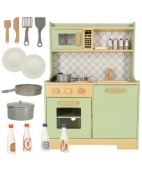 Mint MDF wooden kitchen for...