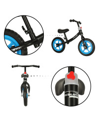 Trike Fix Balance apvidus velosipēds melns un zils