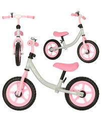 Trike Fix Balance cross-country bicycle white and pink