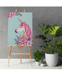 Image painting by numbers 40x50cm unicorn