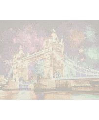 Image painting by numbers 40x50cm bridge