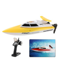 RC remote controlled boat FT007 yellow