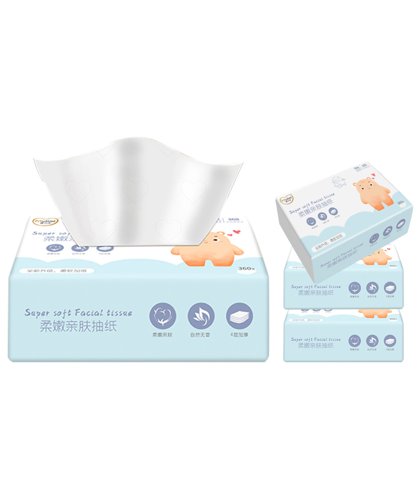 Mulimi super soft  tissue, 360psc (90*4)