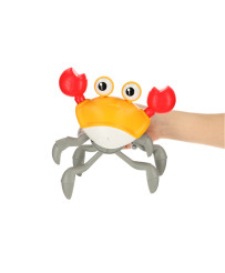 Interactive crab crawler with sound