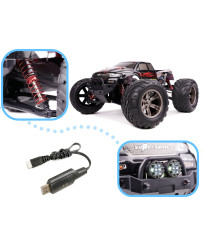 RC car MONSTER TRUCK 1:12 2.4GHz X9115 RED IMPROVED VERSION