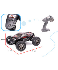 RC car MONSTER TRUCK 1:12 2.4GHz X9115 RED IMPROVED VERSION