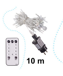 LED lights chain 10m 100LED with remote control