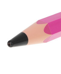 Šļirces ūdens sūknis zīmulis 54cm rozā krāsā