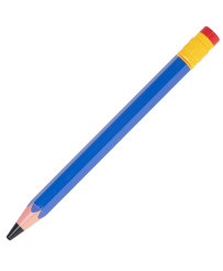 Syringe syringe water pump pencil 54cm blue