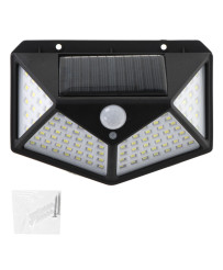 Solar motion and dusk sensor lamp 100 LEDs
