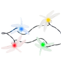 Solar garden lights dragonflies 6,5m 30LED multicolor