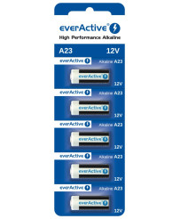Bateria everActive Alkaline 23A blisteris 5szt.