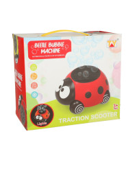 Soap bubble machine soap bubble ladybug lights