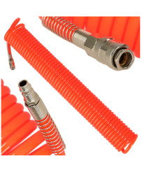 Spiral air hose for compressor 12mm 15m