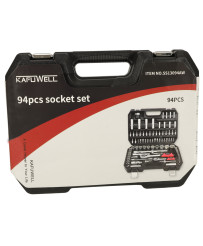 Socket wrenches 1/2'' 1/4'' set 94el.