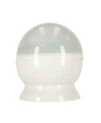 Star projector night light 2-in-1 USB white