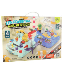 Interactive obstacle course double 2 players 4 vehicles