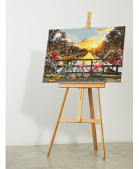 Image painting by numbers 50x40cm bicycles