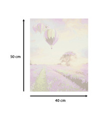 Image painting by numbers 50x40cm lavender field