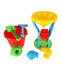 MARIOINEX Sand bucket with accessories grinder shovel