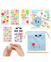 WOOPIE ART&FUN Set Creative Magic Purse Decoration Stickers over 109 pcs (SET of 5)