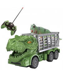 WOOPIE Samochód Zdalnie Sterowany RC Dinozaur Zielony Figurka