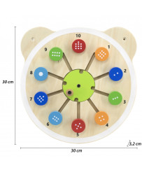 VIGA Wooden Board Match the Numbers FSC Montessori Certificate