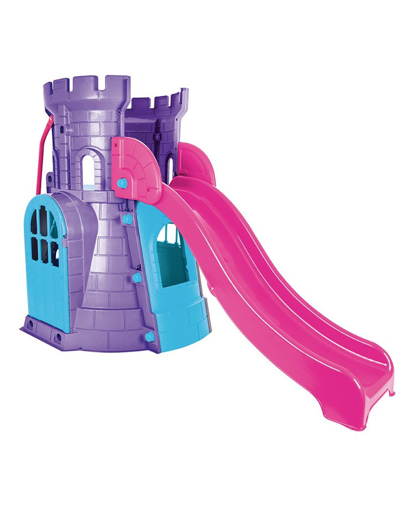 WOOPIE pils tornis ar Slide House rotaļu laukumu bērniem