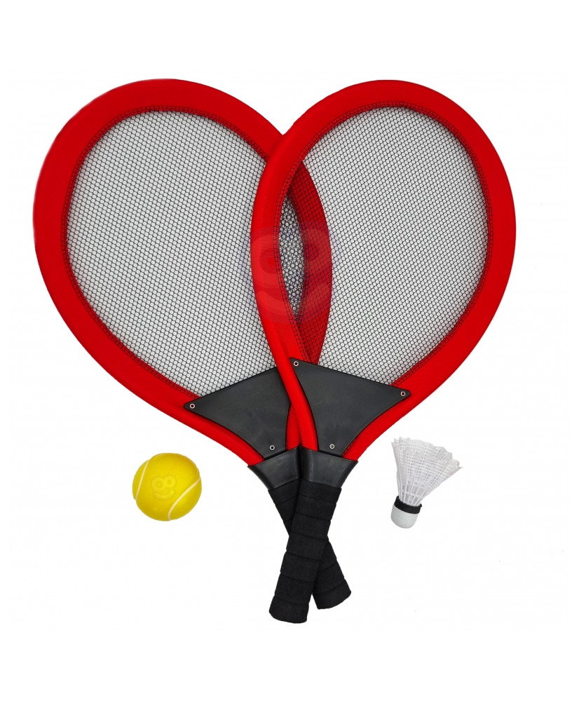 WOOPIE Large Badminton Tennis Rackets for Children Ball Set Shuttlecock