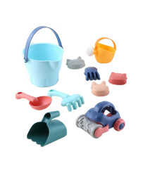 WOOPIE Sand Bucket Set with Toy Car 10 pcs.
