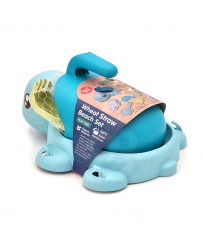 WOOPIE GREEN 2in1 Set for Sand and Bathtub Blue Turtle 8 pcs. BIODEGRADABLE ORGANIC MATERIAL