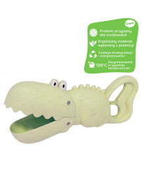 WOOPIE GREEN Crocodile Shovel Sand and Water Collector Green BIODEGRADABLE ORGANIC MATERIAL