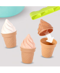 WOOPIE Sand Set FUN ICE CREAM Ice Cream 2in1 Śnieżek Factory 15 pcs.