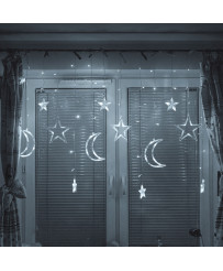 LED moon curtain lights...