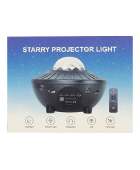 Star projector LED ball night light bluetooth remote control