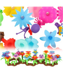 Flowers creative blocks flower garden 104 pieces