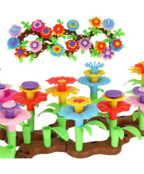 Flowers creative blocks flower garden 104 pieces