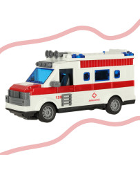 Ambulance ambulance for children remote control lights sound 1:30