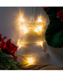 LED lights pendant ornament Christmas bell decoration