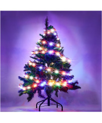 Ribbon decorative LED ribbon 10m 100LED Christmas tree lights Christmas decoration multicolor with batteries