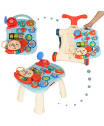 Pushchair walker ride-on interactive table 5-in-1