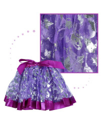 Costume witch witch costume 3 elements purple