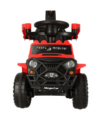 Push ride off-road car with sound and lights red