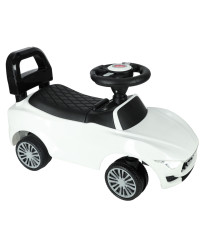 Push car rider with sound and lights white
